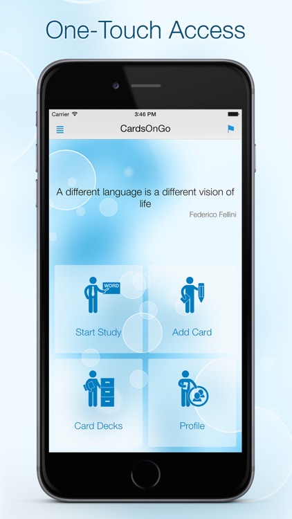 Cards On The Go: foreign language words memorization app with offline dictionaries
