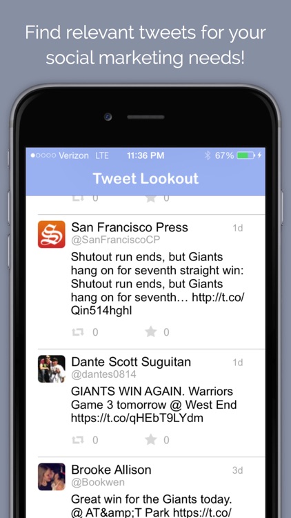 Tweet Lookout - Search Tweets by Location