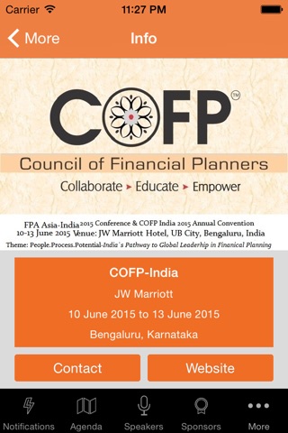 COFP India screenshot 2