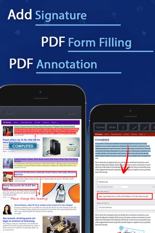 Screenshot of PDF Converter and Printer Pro : PDF Scanner , scan document, receipt,pdf annotation