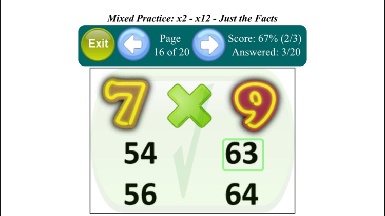 Multiplication Table - Lite Version screenshot-3