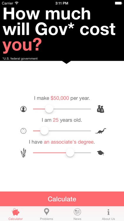 MyGovCost: Love Gov’s Government Cost Calculator