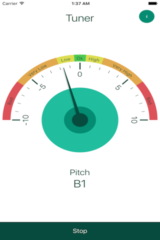 Simple Tuner - Best for String Tuning Instrument to Tune Guitar, Ukulele, Violin, and Voice Sound screenshot 4
