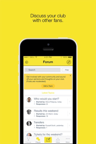 Fan App for Livingston FC screenshot 2