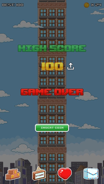 Super Kong Climb - Endless Pixel Arcade Climbing Game screenshot-4
