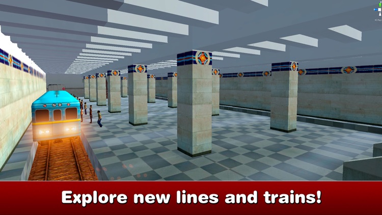 Subway Train Simulator 3D: Moscow Metro