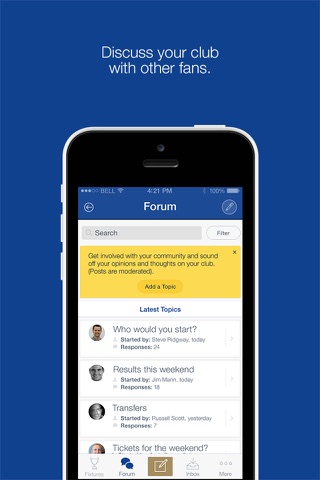 Fan App for Oldham Athletic AFC screenshot 2