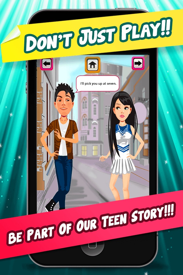 My Teen Life Campus Gossip Story Part 2 - The Social Episode Dating Game screenshot 3