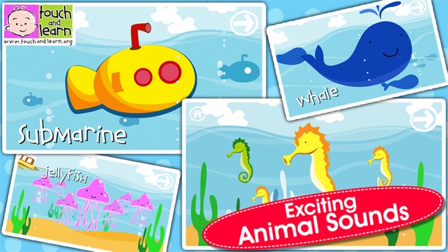 Peekaboo Ocean - Who's Hiding Under the Sea? - Animal Names (圖5)-速報App