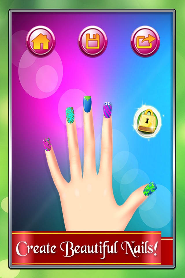 Nail Boutique Salon Designs & Spa -  Free Games for Girls screenshot 2