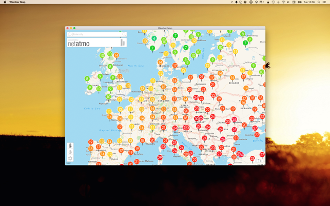 Weather Map - Real time weather from Netatmo Stations(圖1)-速報App