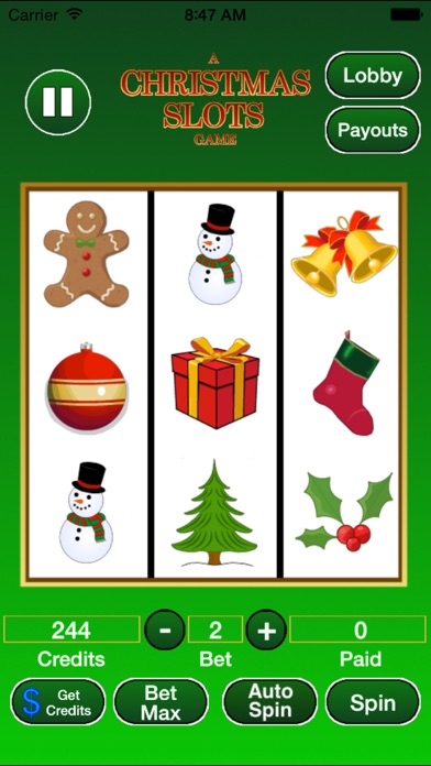 A CHRISTMAS SLOTS GAME - FUN HOLIDAY SLOT MACHINE! 1.2 IOS