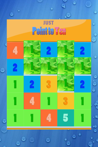 Point to ten game Free-A puzzle game screenshot 2