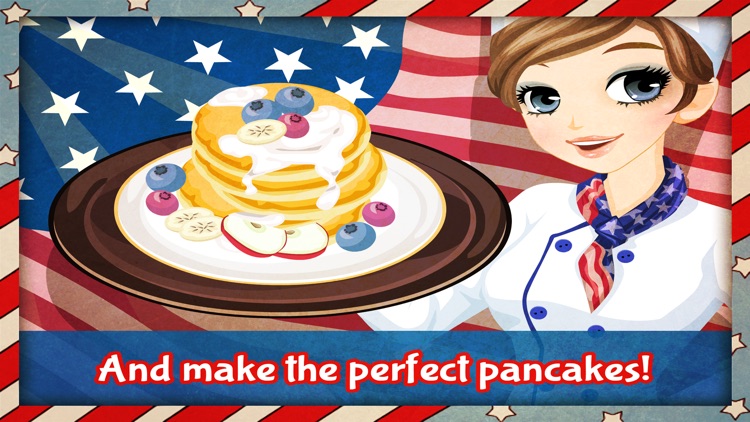 American Pancakes - learn how to make delicious pancakes with this cooking game! screenshot-3