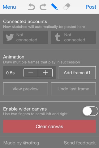 Pinch Pad: a simple sketchpad screenshot 3