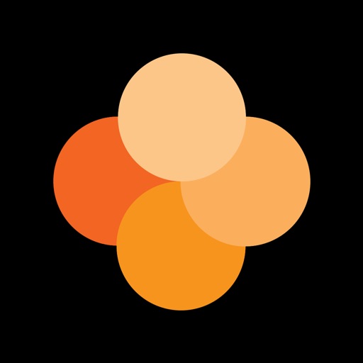 Four Orange Dots icon
