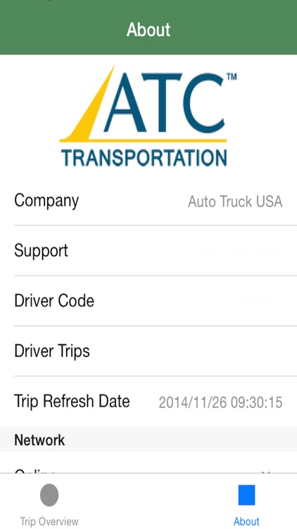 ATC Driver Trips