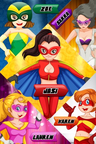 Power Girls Dress Up - Lovely Costumes Design Game For Girls screenshot 2