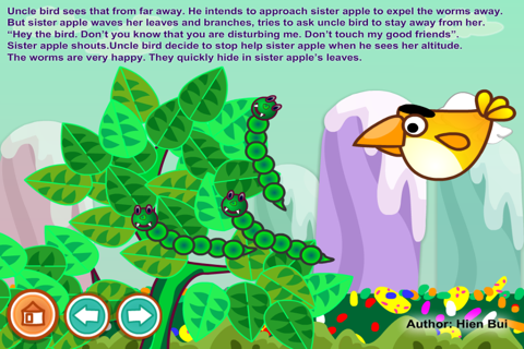 The arrogant apple story (Untold toddler story from Hien Bui) screenshot 2