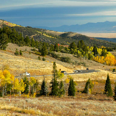 Scenic Route to Tetons and Yellowstone