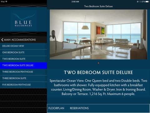 Blue Residences Aruba: The Best Condominiums in Aruba screenshot 3