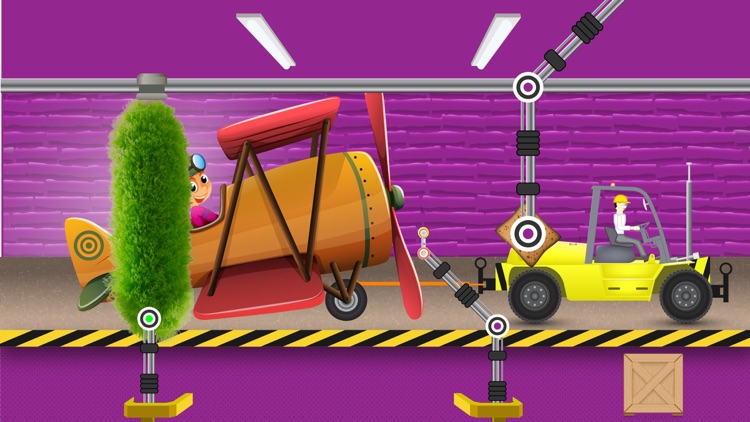 Plane Wash - Little kids auto washing, repairing and fun cleaning spa game