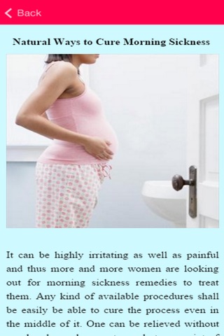 Morning Sickness Remedies screenshot 2