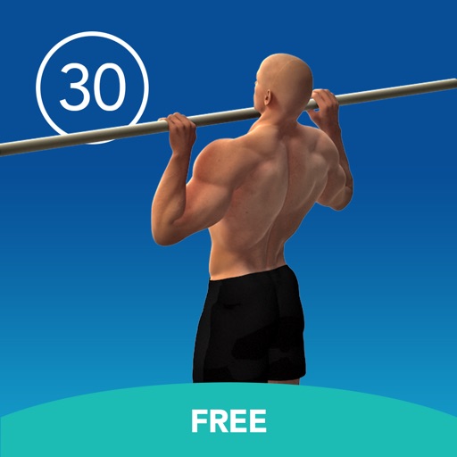 Men's Pullup 30 Day Challenge FREE icon