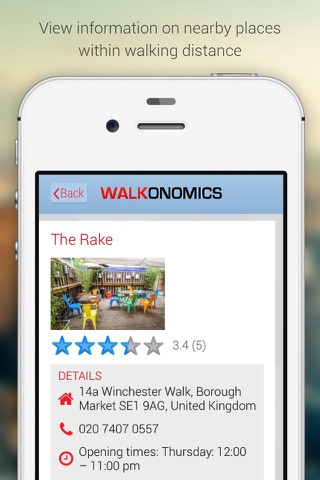 Walkonomics - Find a Beautiful Route - Urban Pedestrian Navigation and Maps screenshot 4