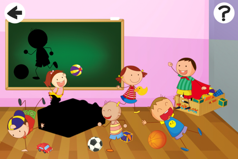 A Find the Shadow Game for Children: Learn and Play with School Children screenshot 2
