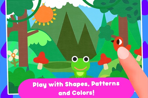 Crea World Animal –  create and play – creative art studio for kids with cute jungle and forest animals screenshot 3