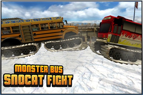 Monster Bus Snocat Fight screenshot 4