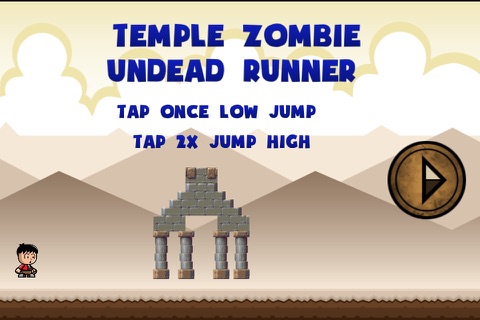 Temple Zombie Undead Runner screenshot 2