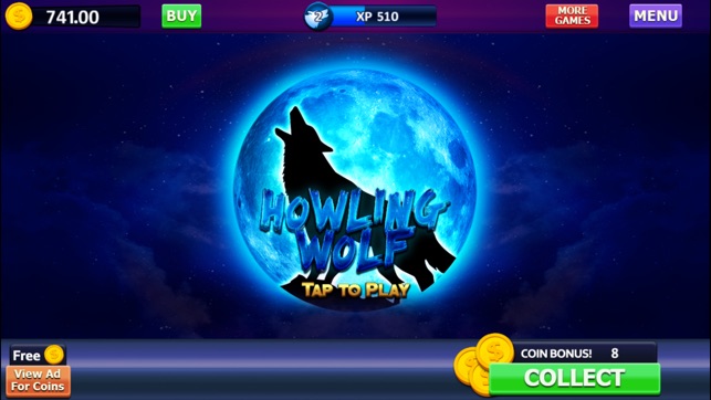 Howling Wolf: Spirit of the Moon Vegas Slots(圖4)-速報App