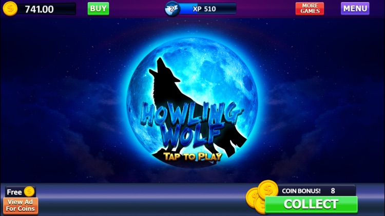 Howling Wolf: Spirit of the Moon Vegas Slots screenshot-3