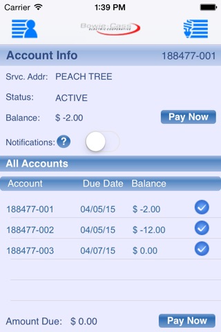 Member App screenshot 2