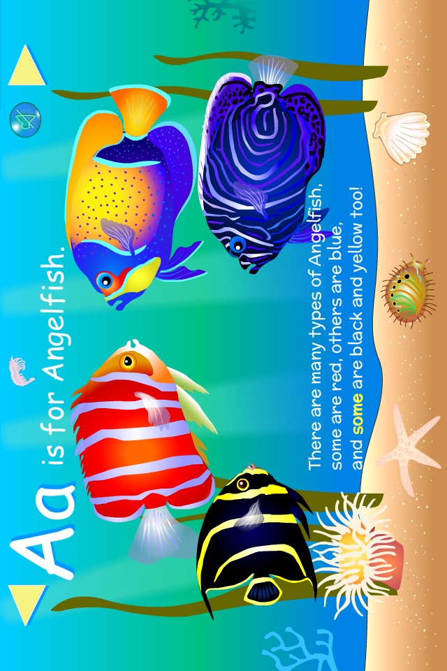 Fish & Sea Creatures ABCs screenshot 2