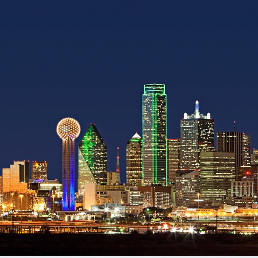 Dallas Tour Guide: Best Offline Maps with Street View and Emergency Help Info icon