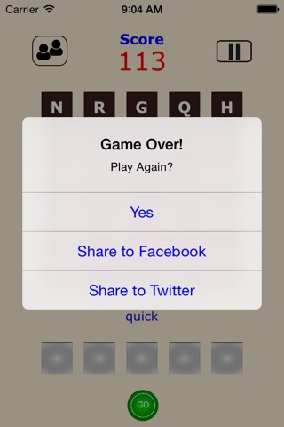 Game of Letters screenshot 3