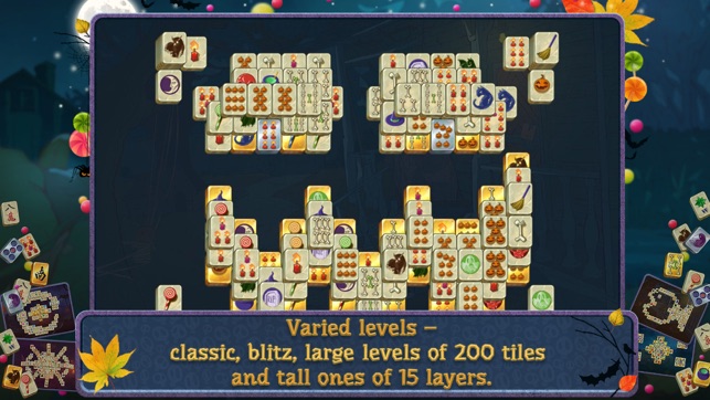 Halloween Night Mahjong Free(圖4)-速報App