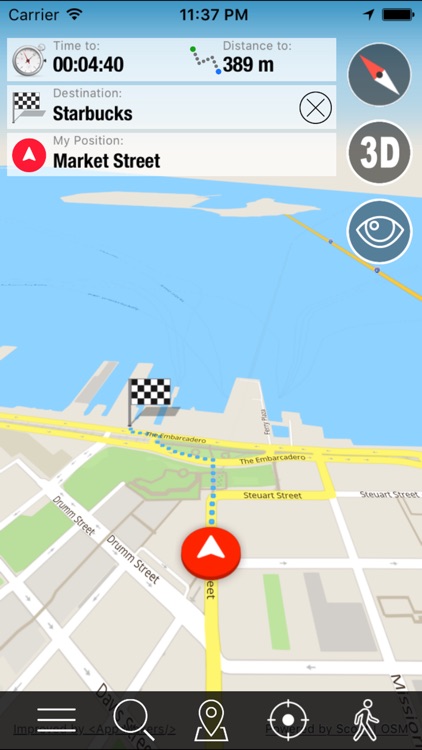 Offline Maps Globe + Voice Navigator and Video Dash Cam