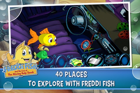 Freddi Fish And The Case of The Missing Kelp Seeds screenshot 2