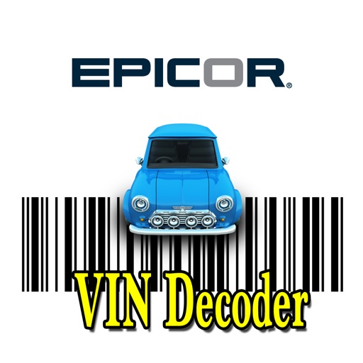 Epicor Vin Decoder iOS App