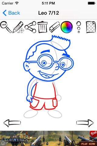 Drawing Little Einsteines Version screenshot 3