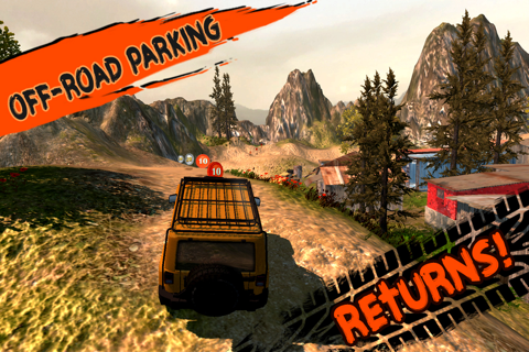 3D Off-Road Truck Parking 2 PRO - Extreme 4x4 Dirt Racing Stunt Simulator screenshot 2
