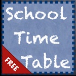 School Timetable Free - Lesson  Course Schedule for Student Teacher Organiser