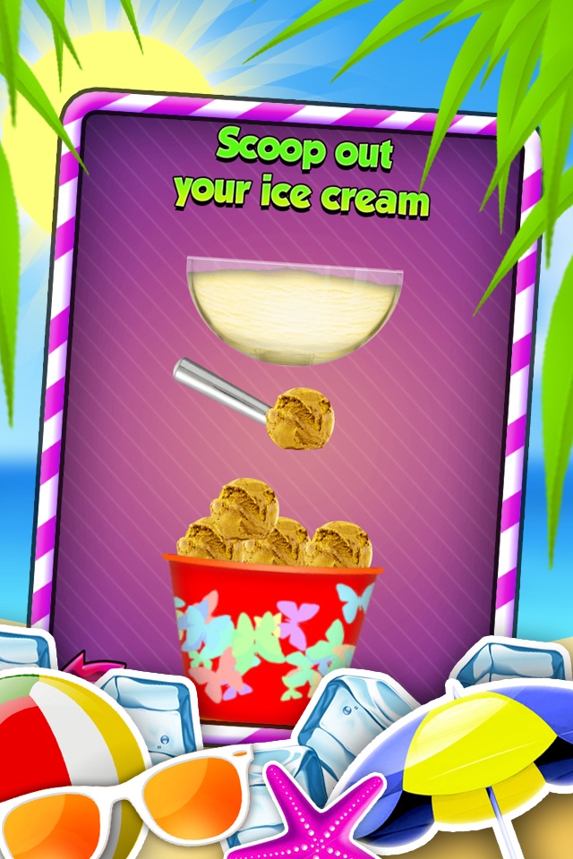 Frozen Treats Ice-Cream Cone Creator: Make Sugar Sundae! by Free Food Maker Games Factory screenshot 3