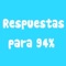 En esta aplicación encontrarás todas las respuestas para el juego 94%