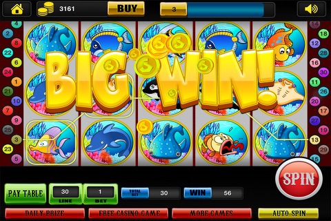 Super Gold Fish Slots - Play & Win Real Vegas Casino Slot Machines! screenshot 4