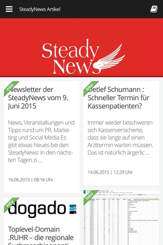 Steadynews - Social Media News screenshot 2